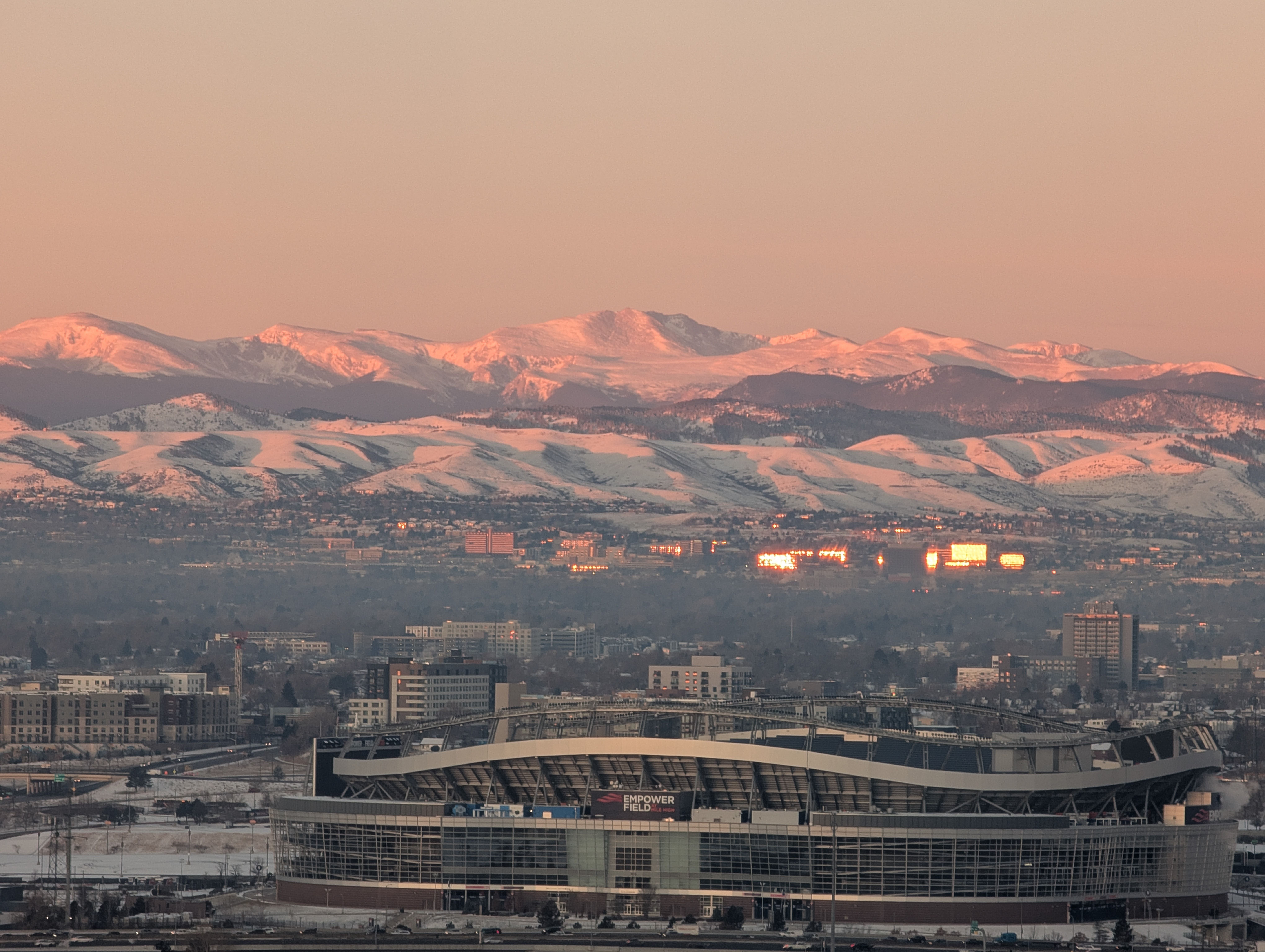 Colorado Rockies at sunrise